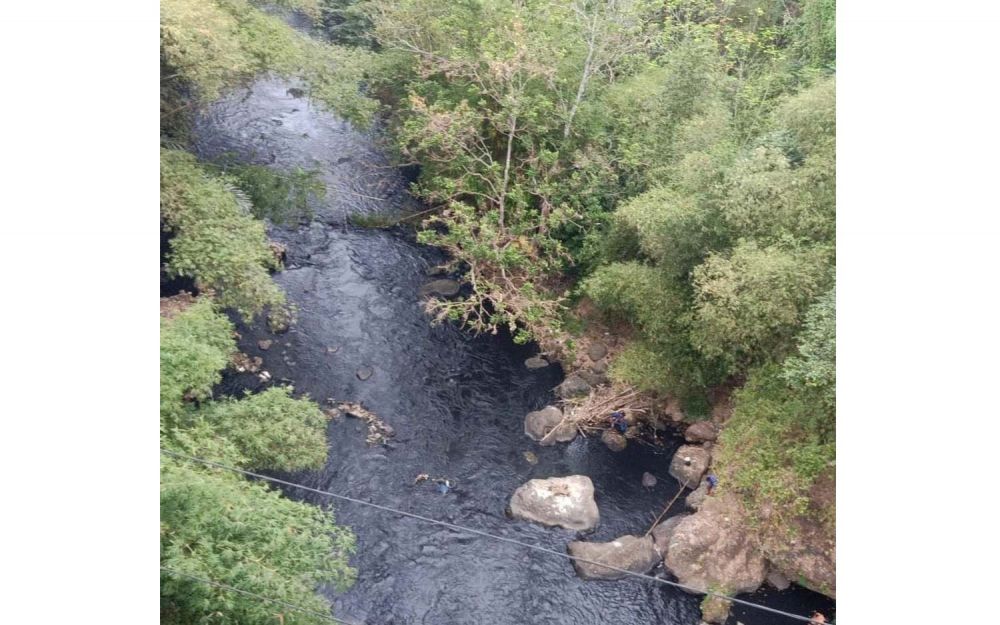 Penampakan Sungai Kali Metro, Kota Malang yang dikenal angker (Foto: Istimewa)