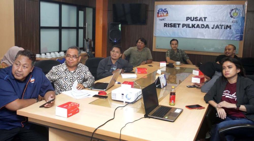 JTV bersama ITS beberkan hasil survei bacawali-bacawawali Surabaya