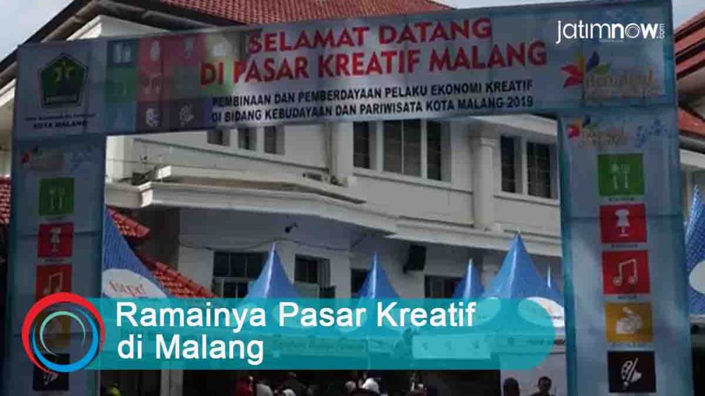 Video: Ramainya Pasar Kreatif di Malang