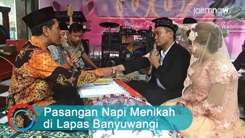 Video: Pasangan Napi Menikah di Lapas Banyuwangi