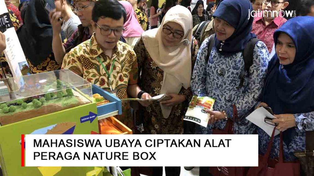 Video: Mahasiswa Ubaya Ciptakan Alat Peraga Nature Box