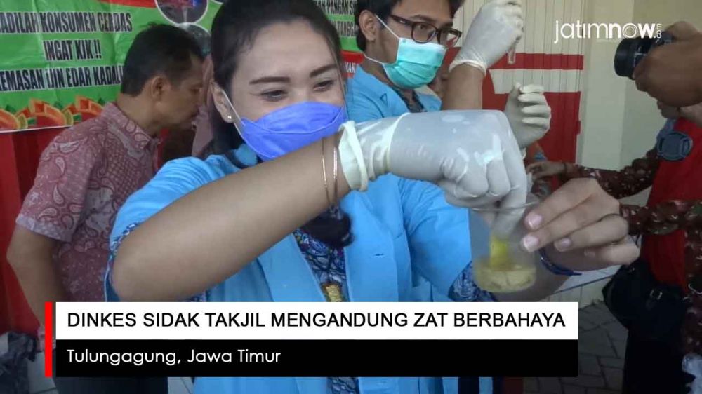 Video: Dinkes Sidak Takjil Mengandung Zat Berbahaya