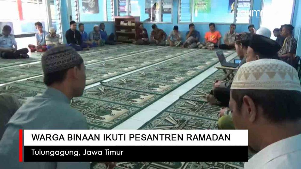 Video: Warga Binaan Tulungagung Ikuti Pesantren Ramadan
