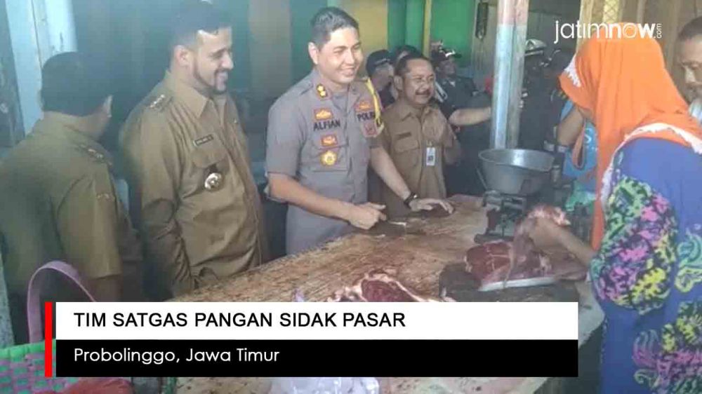 Video: Tim Satgas Pangan Probolinggo Sidak Pasar