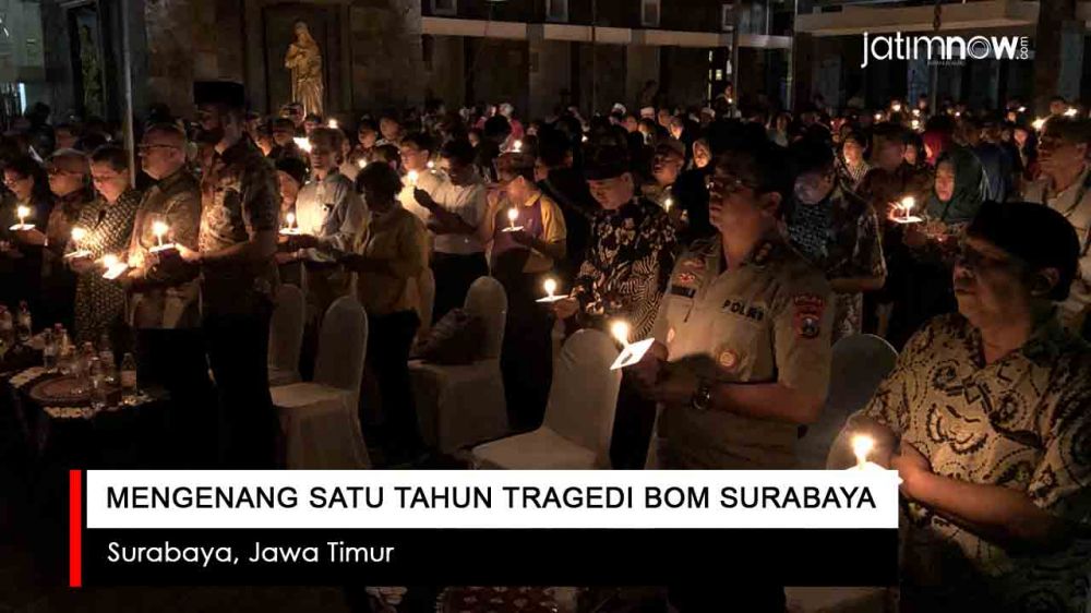 Video: Mengenang Satu Tahun Tragedi Bom Surabaya