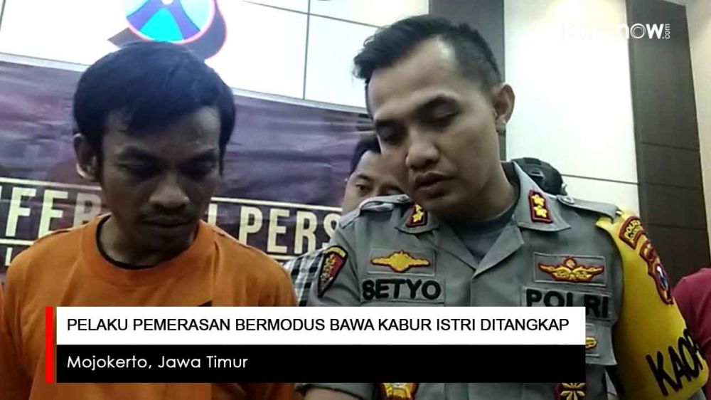 Video: Pelaku Pemerasan Bermodus Bawa Kabur Istri Ditangkap