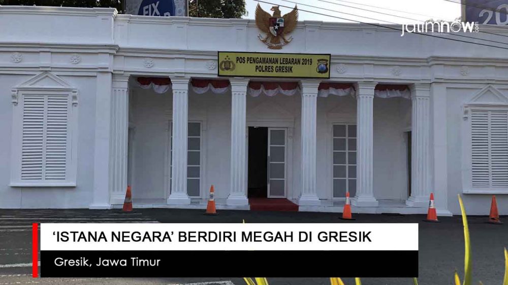 Video : 'Istana Negara' Berdiri Megah di Gresik
