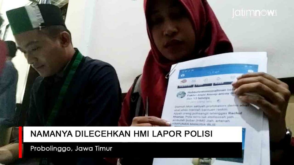 Video: Namanya Dilecehkan HMI Probolinggo Lapor Polisi