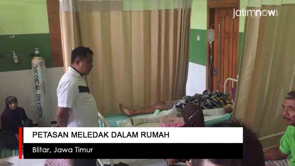 Video: Petasan Meledak Dalam Rumah di Blitar