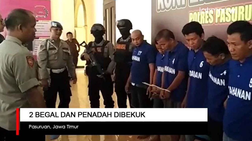 Video: 2 Begal dan Penadah di Pasuruan Dibekuk
