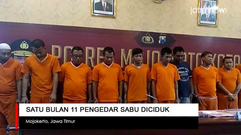 Video: Satu Bulan 11 Pengedar Sabu Diciduk