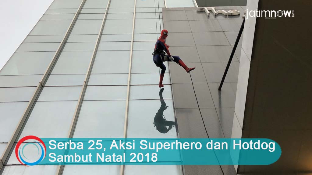 Video: Serba 25, Aksi Superhero dan Hotdog Sambut Natal 2018
