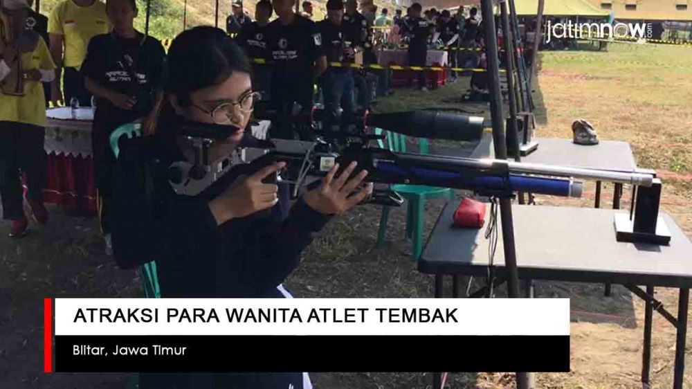 Video: Melihat Atraksi Para Wanita Atlet Tembak