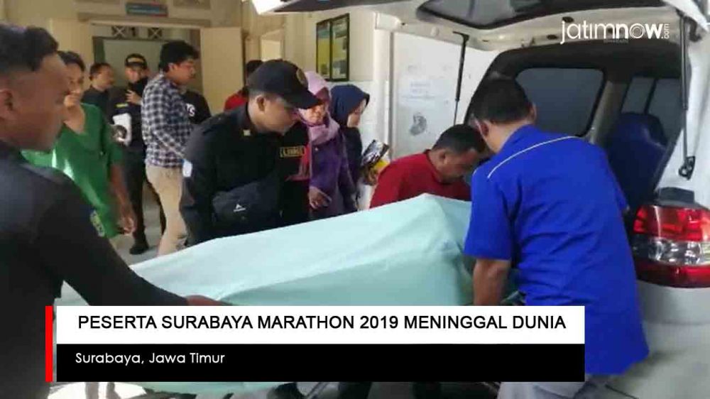 Video: Peserta Surabaya Marathon 2019 Meninggal Dunia