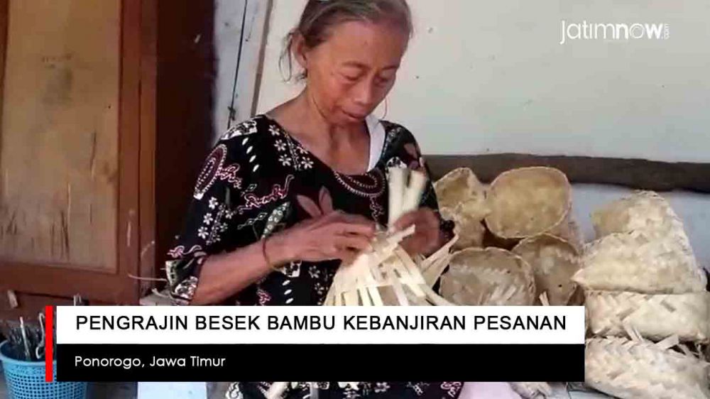 Video: Pengrajin Besek Bambu Ponorogo Kebanjiran Pesanan