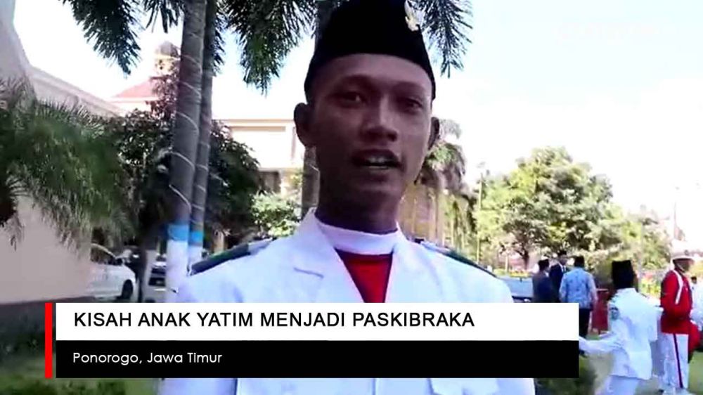 Video: Kisah Anak Yatim Menjadi Paskibraka Ponorogo