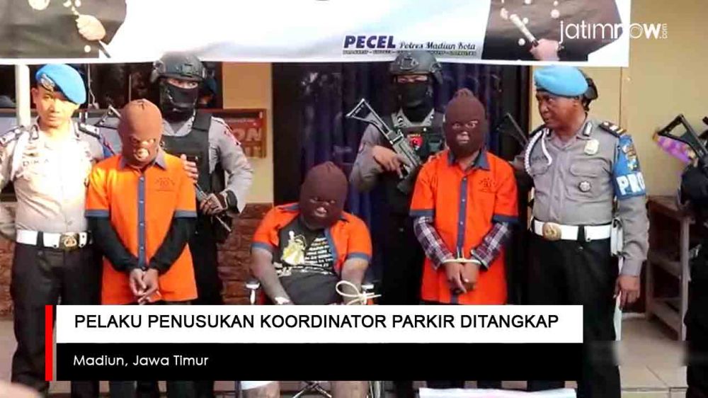 Video: Pelaku Penusukan Koordinator Parkir di Madiun Ditangkap