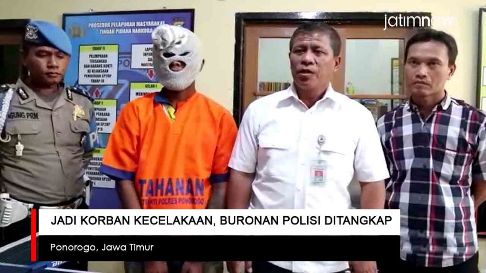 Video: Jadi Korban Kecelakaan di Nganjuk, Buronan Polisi Ditangkap