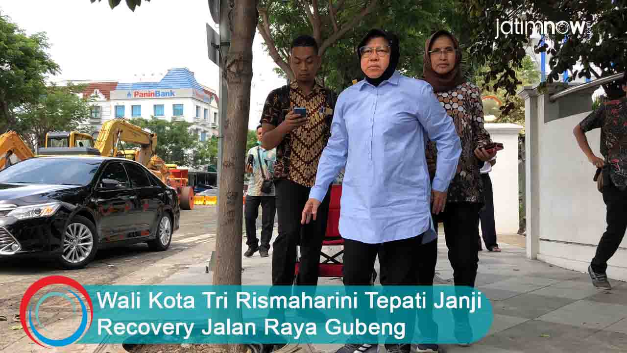 Video: Wali Kota Tri Rismaharini Tepati Janji Soal Jalan Raya Gubeng