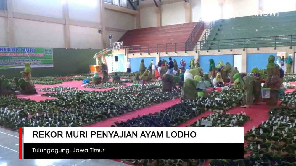 Video: Rekor Muri Penyajian Ayam Lodho Tulungagung