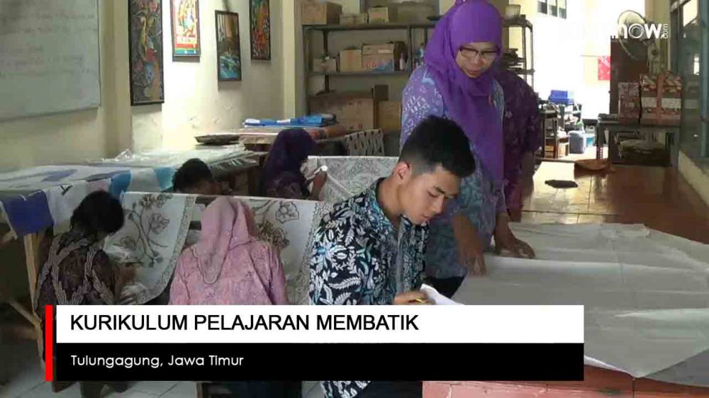 Video: Kurikulum Pelajaran Membatik di Tulungagung