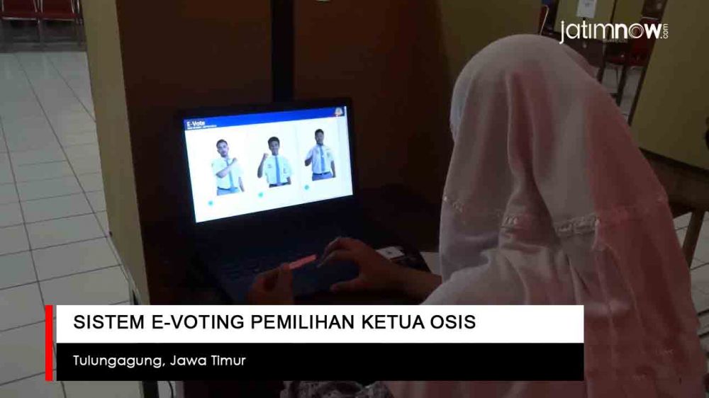 Video: Sistem e-Voting Pemilihan Ketua Osis di Tulungagung