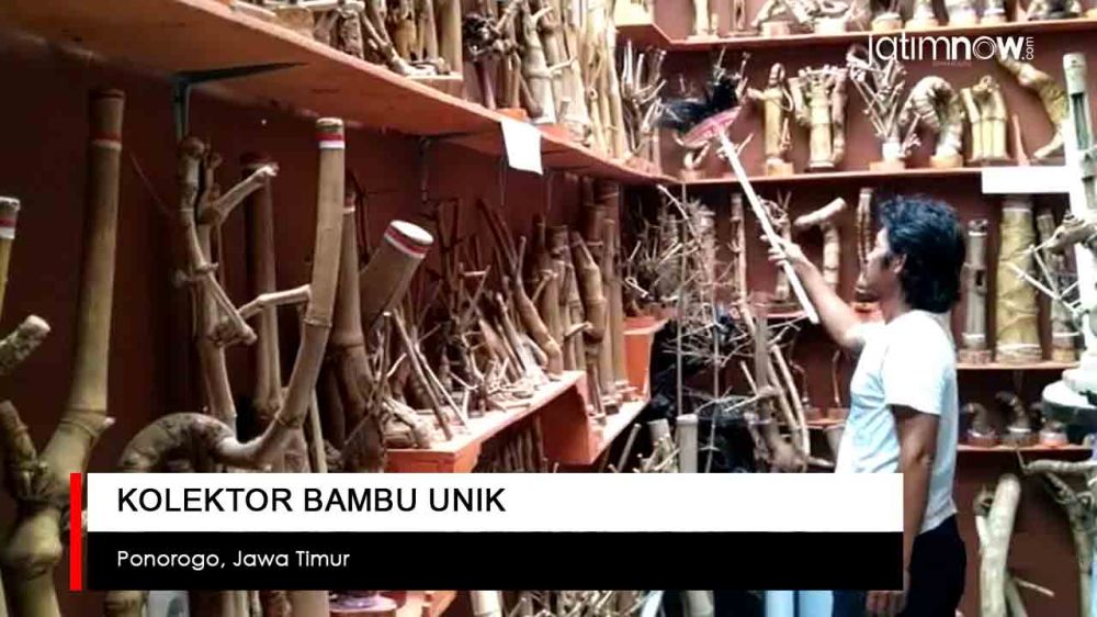 Video: Kolektor Bambu Unik di Ponorogo