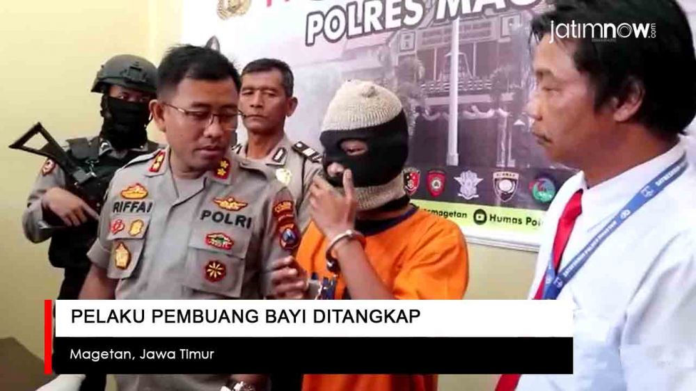 Video: Pelaku Pembuang Bayi di Magetan Ditangkap