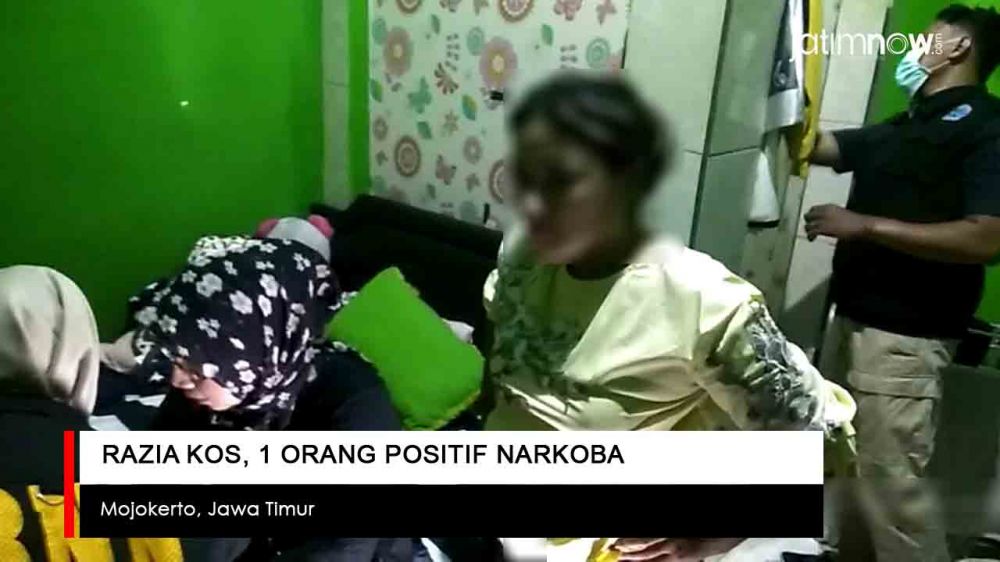 Video: Razia Rumah Kos, 1 Orang Positif Narkoba