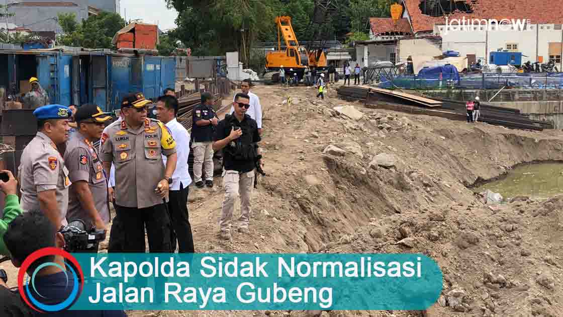 Video: Kapolda Sidak Normalisasi Jalan Raya Gubeng