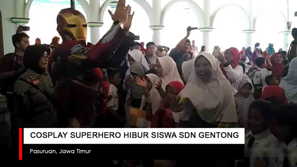 Video: Kostum Superhero Hibur Siswa SDN Gentong