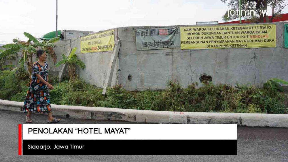 Video: Penolakan "Hotel Mayat" di Sidoarjo