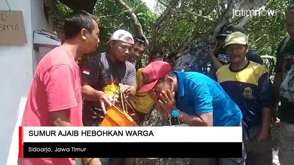 Video: Sumur Ajaib Hebohkan Warga Sidoarjo