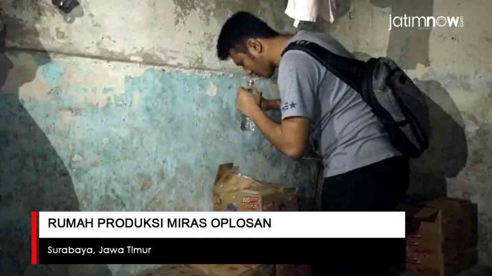 Video: Rumah Produksi Miras Oplosan Digerebek