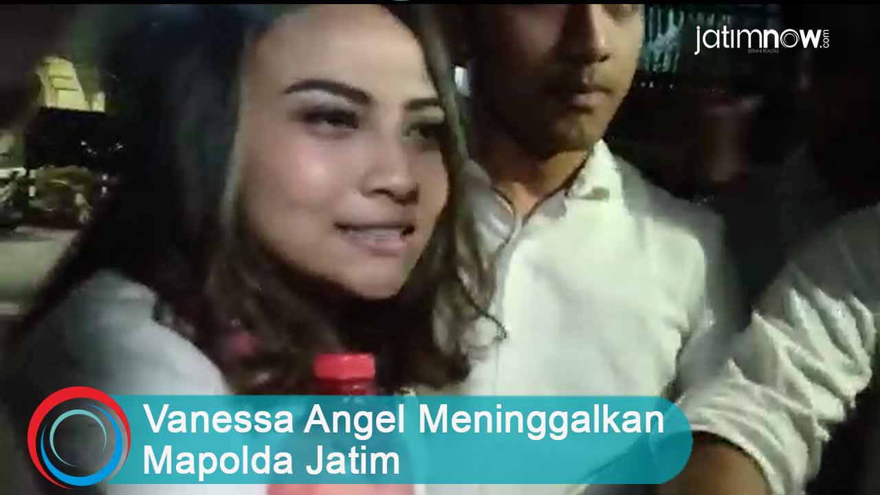 Video: Vanessa Angel Meninggalkan Mapolda Jatim