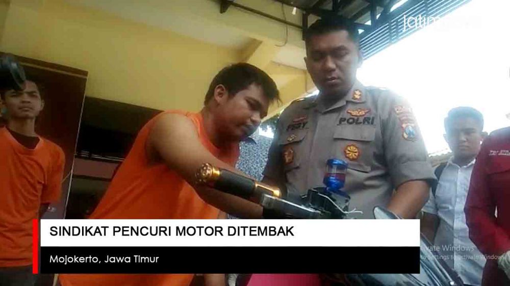 Video: Sindikat Pencuri Motor Ditembak