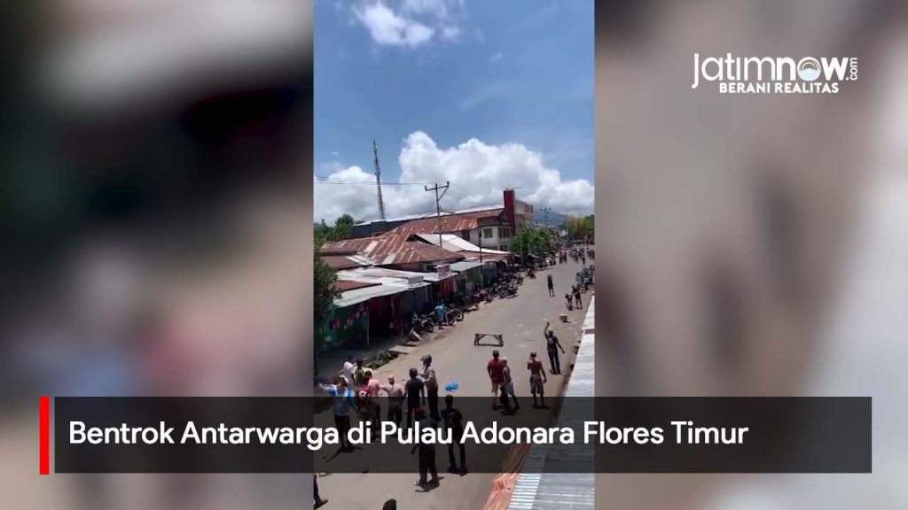 Video: Bentrok Antarwarga di Pulau Adonara Flores Timur