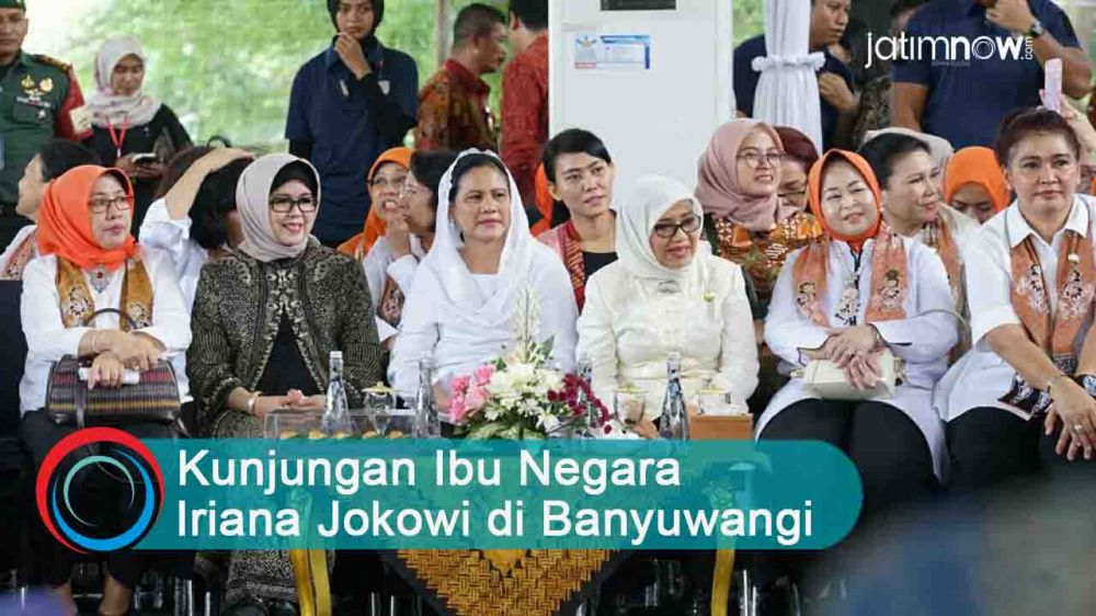 Video: Kunjungan Ibu Negara Iriana Jokowi di Banyuwangi
