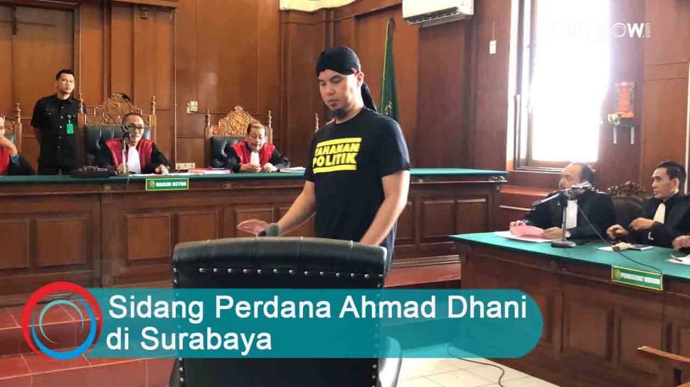 Video: Sidang Perdana Ahmad Dhani di Surabaya