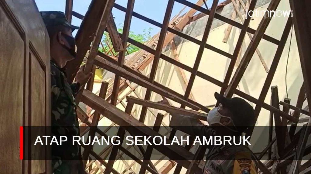 Video: Atap Ruang Sekolah di Ponorogo Ambruk