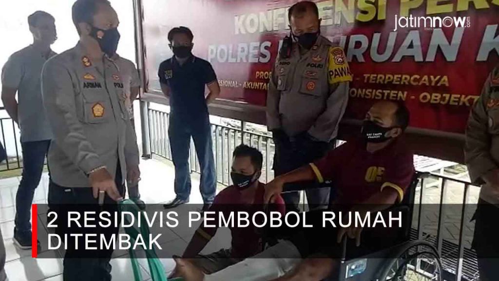 Video: 2 Residivis Pembobol Rumah asal Pasuruan Didor