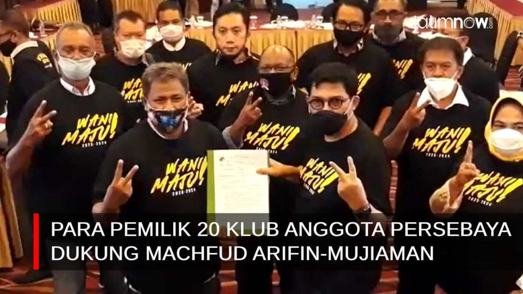 Video: Para Pemilik 20 Klub Anggota Persebaya Dukung Machfud Arifin