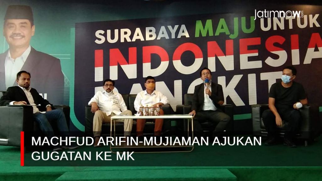 Video: Machfud Arifin-Mujiaman Ajukan Gugatan ke MK