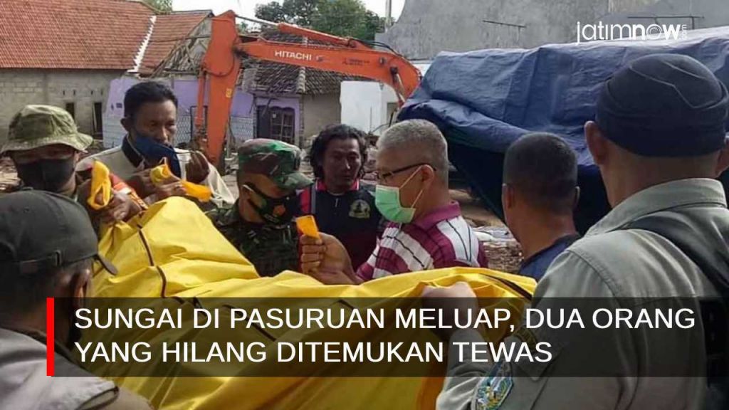 Video: Sungai Pasuruan Meluap, Dua Orang  yang Hilang Ditemukan Tewas