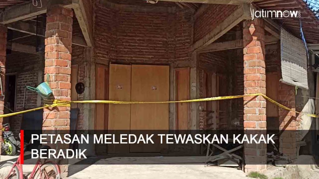 Video: Petasan Meledak di Ponorogo Tewaskan Kakak Beradik