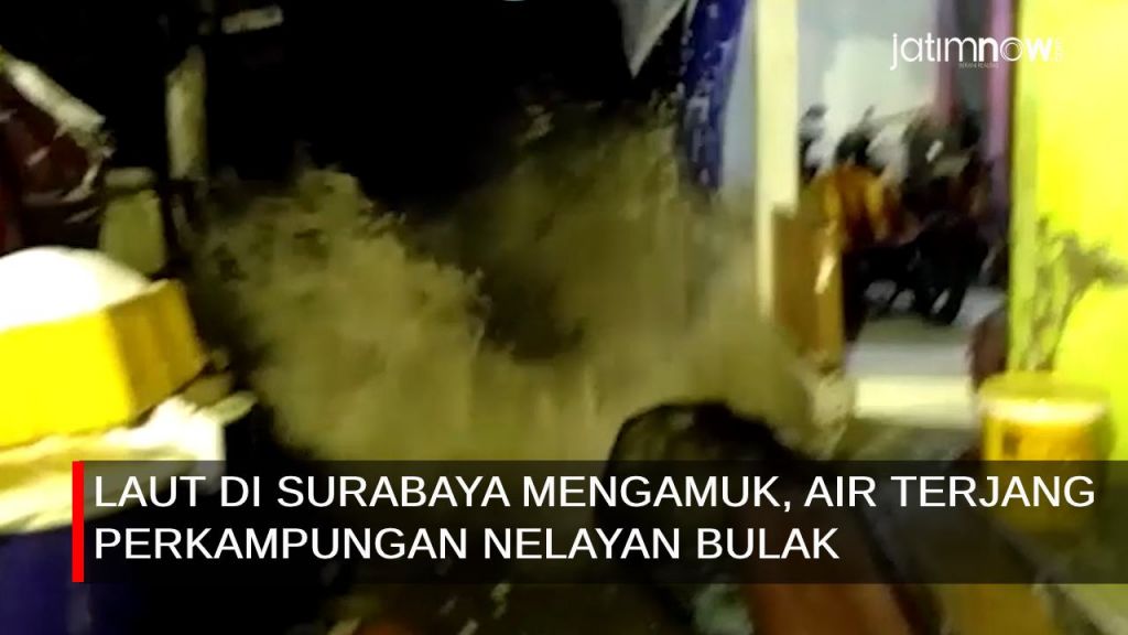 Video: Laut Mengamuk, Air Terjang Perkampungan Nelayan Bulak