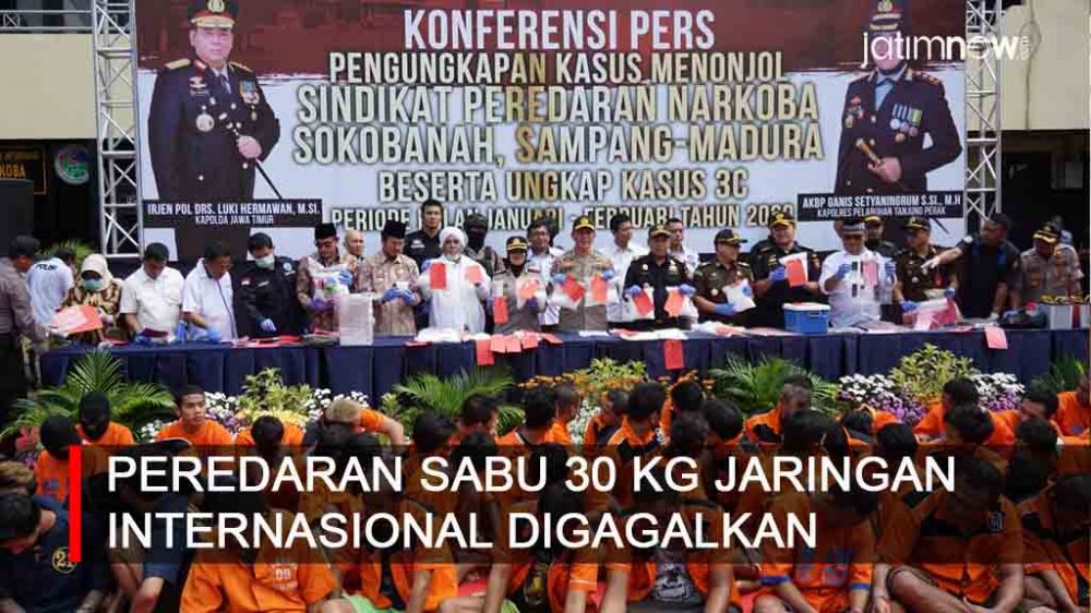 Video: Peredaran Sabu 30 kg Jaringan Internasional Digagalkan