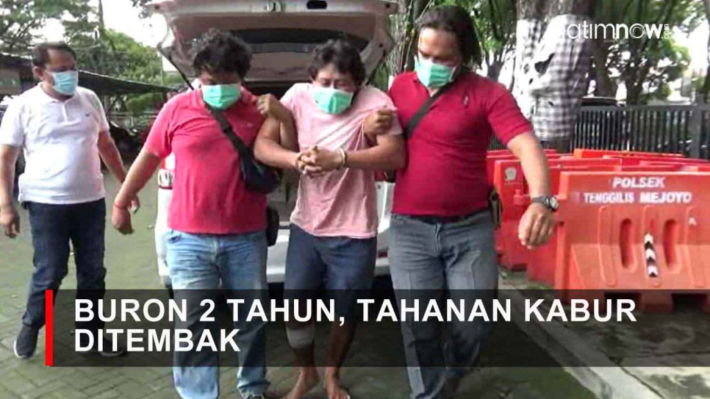 Video: Buron 2 Tahun, Tahanan Kabur Ditembak