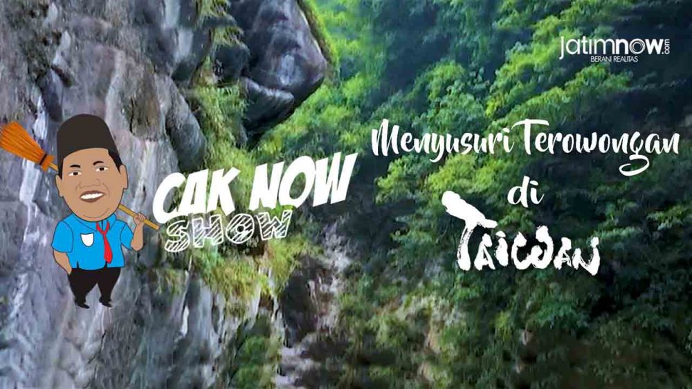 Cak Now Show: Menyusuri Terowongan di Taiwan