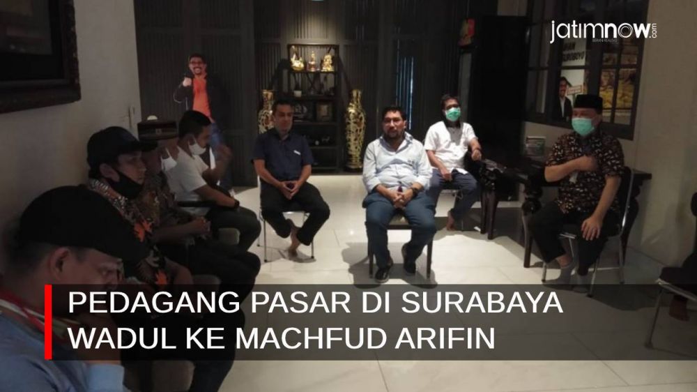 Video: Pedagang Pasar di Surabaya Wadul ke Machfud Arifin